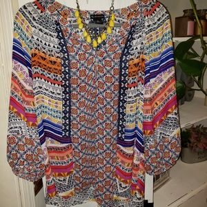 Aztec design shirt